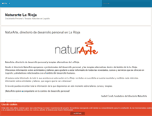 Tablet Screenshot of naturartelarioja.com